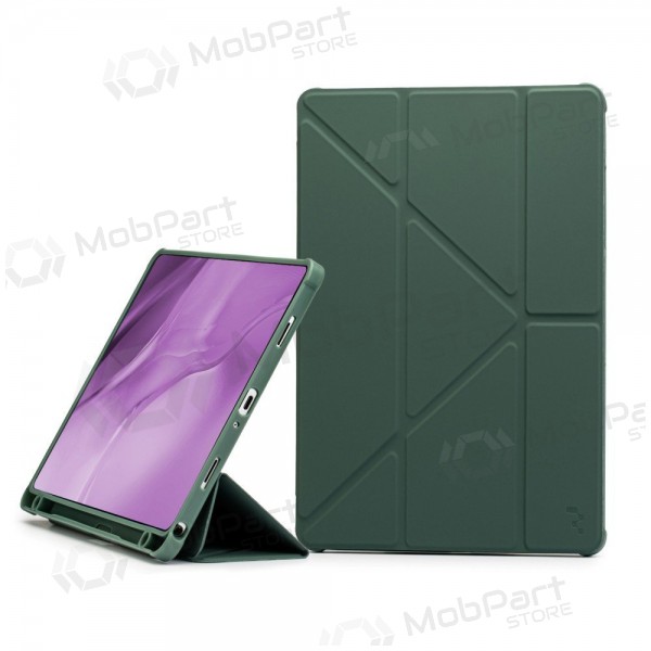 Θήκη Samsung Galaxy Tab A9 8.7, Tab A11 8.7 - Reach Origami (σκούρο πράσινο)