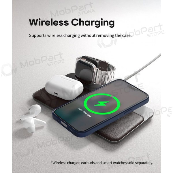 Θήκη Apple iPhone 16 Pro - Mercury Soft Feeling (σκούρο μπλε)