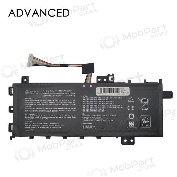 ASUS B21N1818, 4150mAh μπαταρία Laptop, Advanced