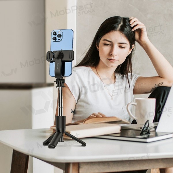 Selfie stick Hoco K17 Mini su trikojo funkcija μαύρος