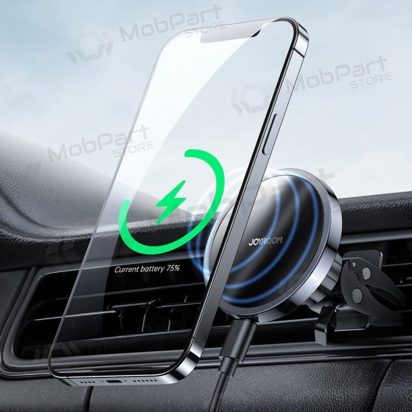 Φορτιστής-laikiklis magnetinis automobilinis Joyroom JR-ZS240 MagSafe 15W μαύρος