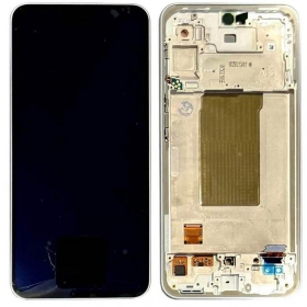 Samsung Galaxy A36 οθόνη (άσπρο) (με πλαίσιο) (refurbished)