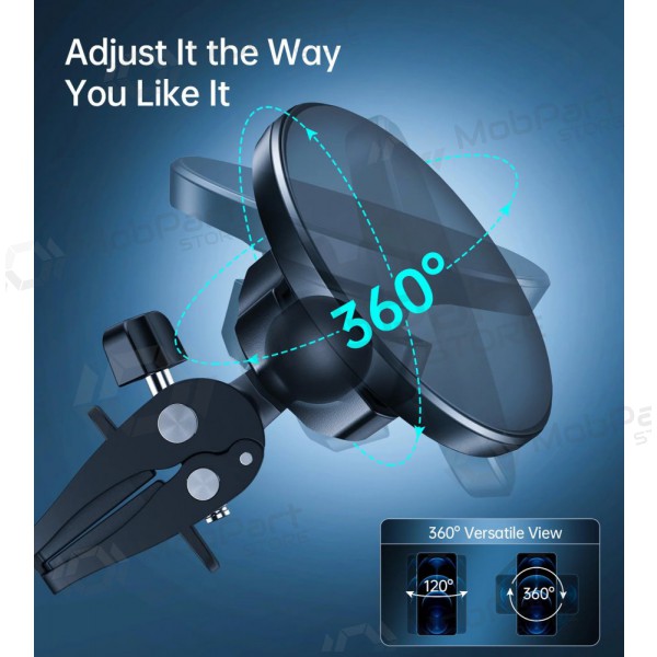 Θήκη τηλεφώνου αυτοκινήτου Choetech AT0004 μαύρος