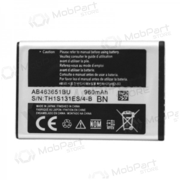 Samsung AB463651BU μπαταρία, akumuliatorius