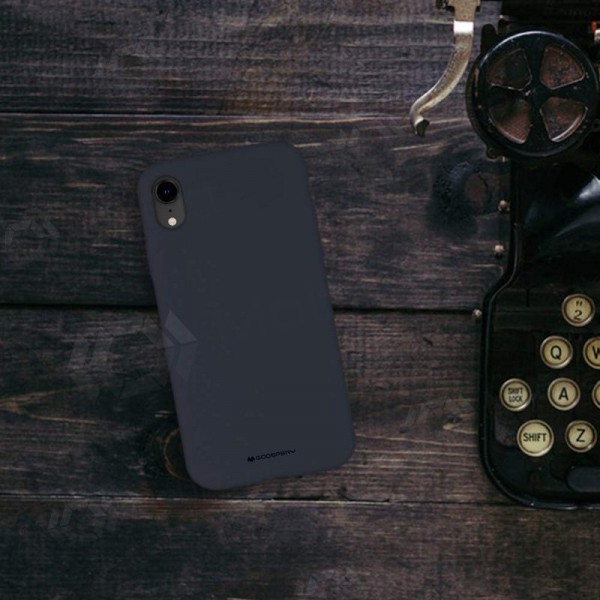 Θήκη Samsung G980 Galaxy S20 Mercury Goospery - Silicone Case (σκούρο μπλε)