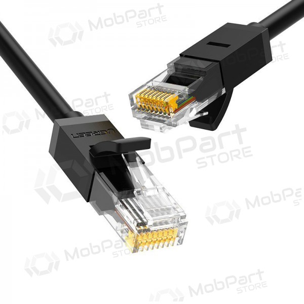 Καλώδιο Ugreen RJ45 Cat 6 UTP 1000Mbps 1.0m (μαύρος)