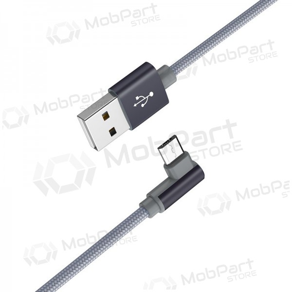 USB καλώδιο Borofone BX26 microUSB 1.0m (γκρί)
