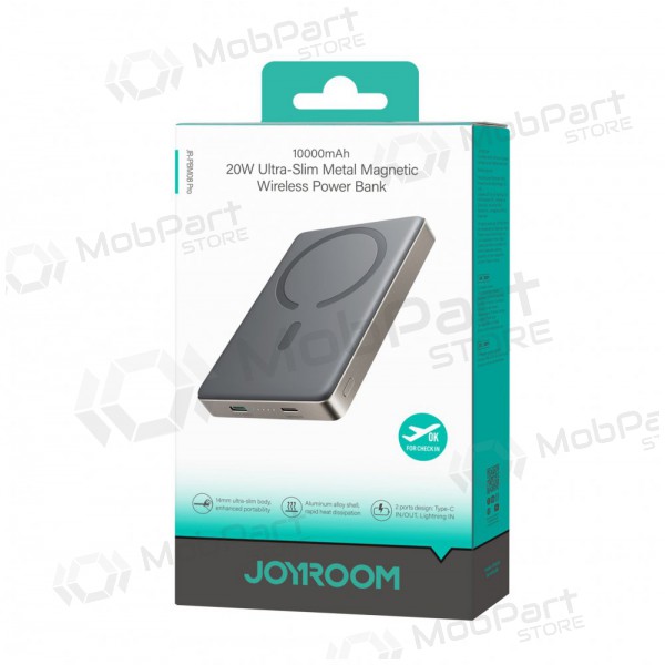 Εξωτερική μπαταρία Power Bank Joyroom JR-PBM08 Pro 20W Magnetic Wireless 10000mAh Natural Titanium