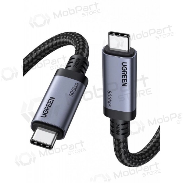 Καλώδιο USB-C Ugreen L706 USB-C σε USB-C 1 m 240 W μαύρο
