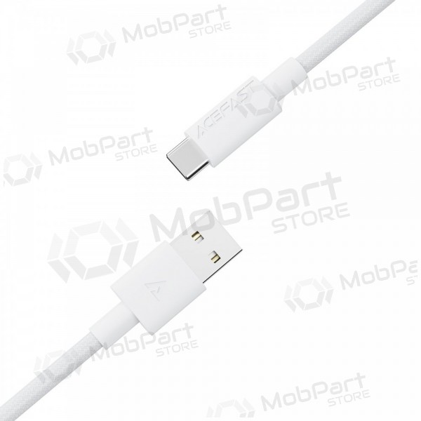 USB καλώδιο Acefast C18-04 USB-A to USB-C 1.2m άσπρο