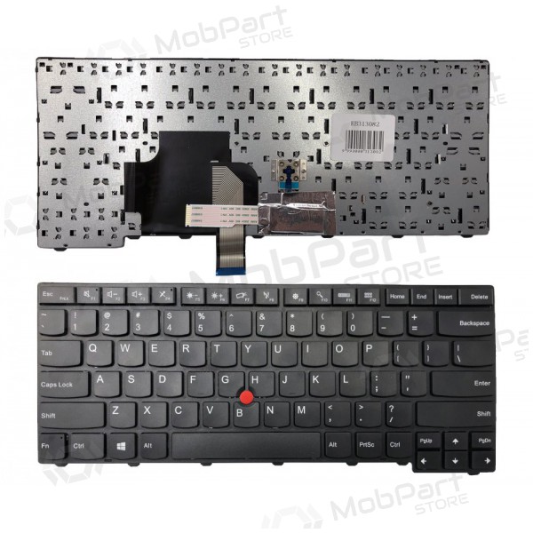 LENOVO: Thinkpad T440, T440p, T440s, T450, T450s, T431s, E431 πληκτρολόγιο su rėmėliu και „trackpoint“