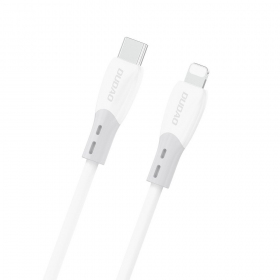 Καλώδιο Lightning Dudao L25SX USB-C σε Lightning 2 m 30 W λευκό
