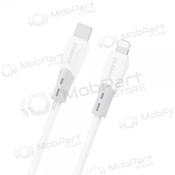 Καλώδιο Lightning Dudao L25SX USB-C σε Lightning 2 m 30 W λευκό