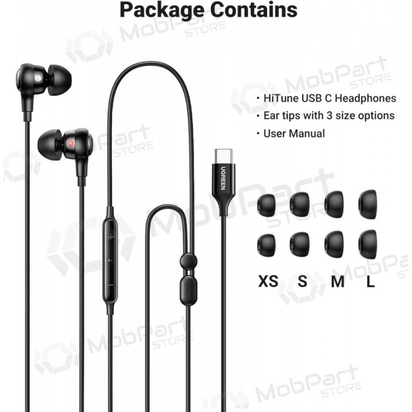 Ακουστικά Ugreen EP103 USB-C (30638)