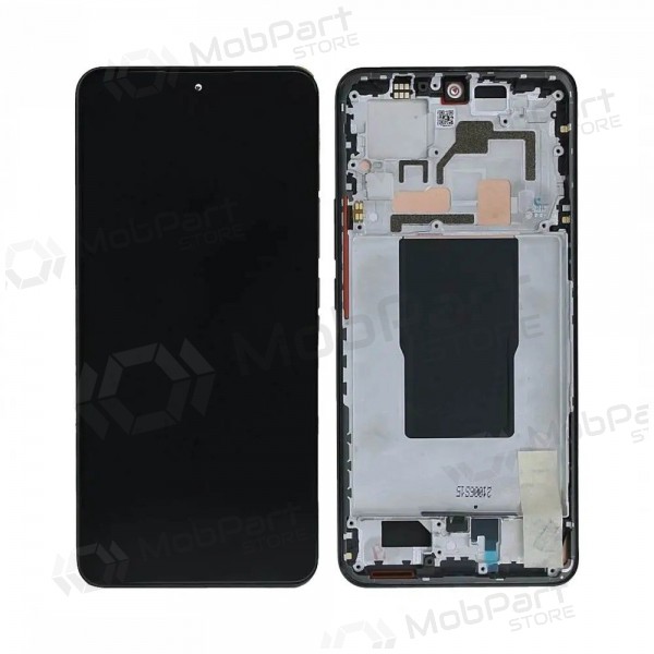 Οθόνη Xiaomi 12T, 12T Pro (μαύρη) (με πλαίσιο) (γνήσια)