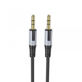 Audio καλώδιο Borofone BL19 3,5mm to 3,5mm μαύρος