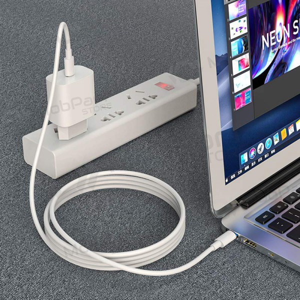Καλώδιο USB Hoco X51 Type-C - Type-C 20V 5A 100W 1.0m (λευκό)