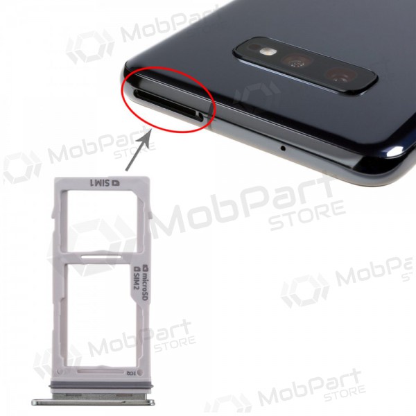 Samsung Galaxy S10e / S10 / S10 Plus DUAL Υποδοχή κάρτας SIM πράσινος (Prism Green)