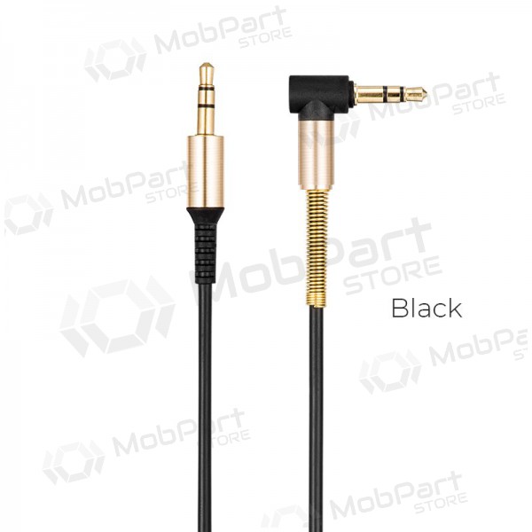 Audio προσαρμογέας Hoco UPA02 AUX 3,5mm į 3,5mm (μαύρος)