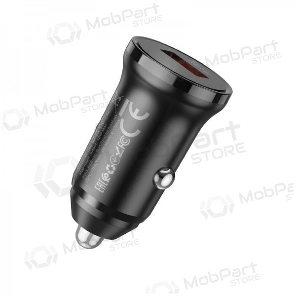 Φορτιστής automobilinis Borofone BZ18 Quick Charge 3.0 18W (μαύρος)