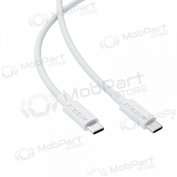 USB καλώδιο Acefast C18-03 60W USB-C to USB-C 1.2m άσπρο
