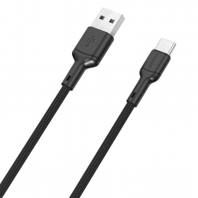 Καλώδιο USB Dudao L9T USB-A σε USB-C 5A 1.0m μαύρο