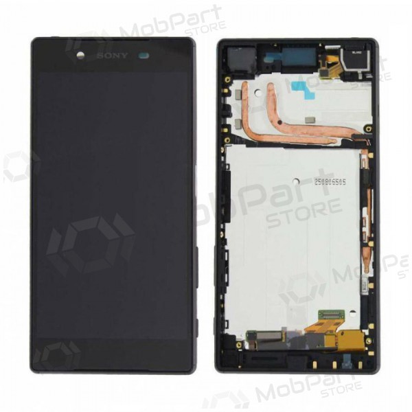 Sony E6603 / E6653 Xperia Z5 οθόνη (μαύρος) (με πλαίσιο) (μεταχειρισμένος grade A, γνησια)