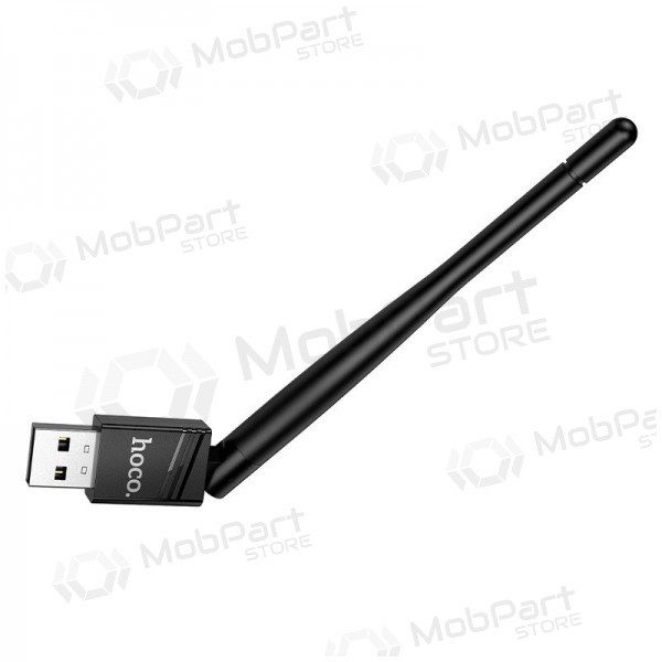 Προσαρμογέας USB Wi-Fi Hoco HI37 USB Wi-Fi 4 μαύρο
