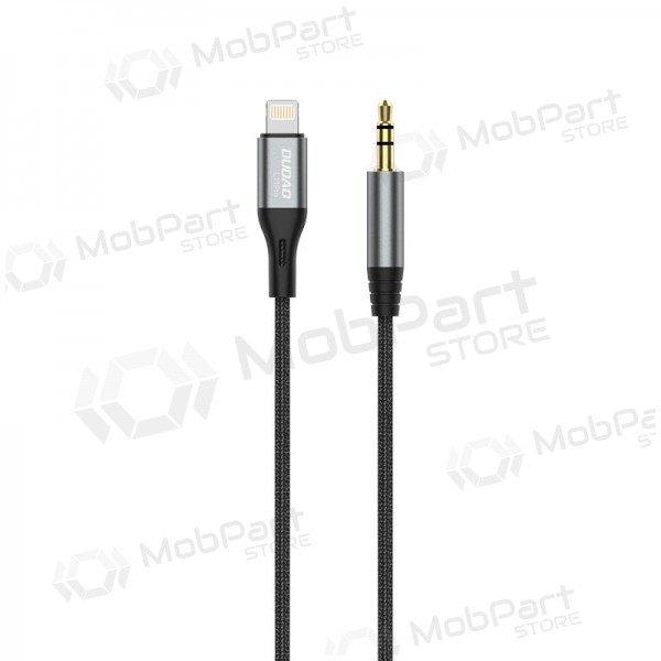 Καλώδιο ήχου Dudao L11Pro Lightning σε 3.5 mm 1 m μαύρο