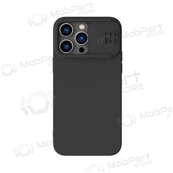 Apple iPhone 14 Pro Max θήκη „Nillkin Silicone“ (μαύρος)