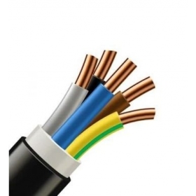 Καλώδιο ισχύος Prysmian Group CYKY 5x10 mm² χάλκινο PVC 450/750V μονολιθικό.