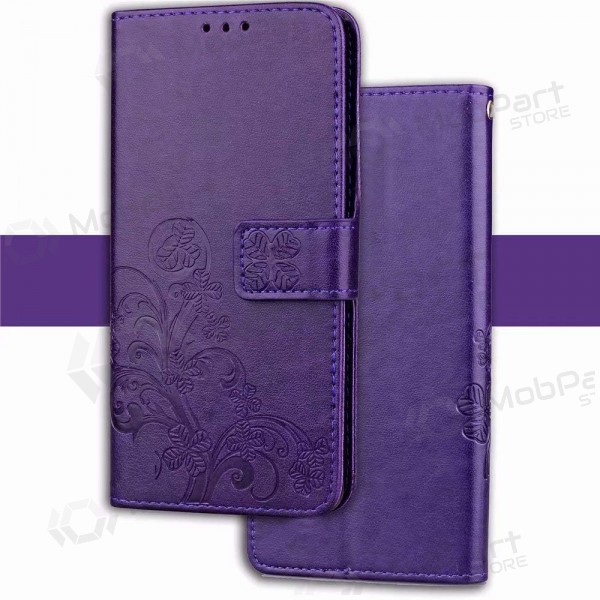 Θήκη Samsung Galaxy A13 5G, A04 - Flower Book (μοβ)