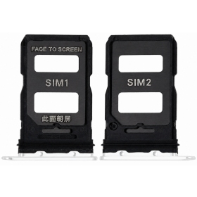 Θήκη κάρτας SIM Xiaomi 14, 14 Pro (λευκή)