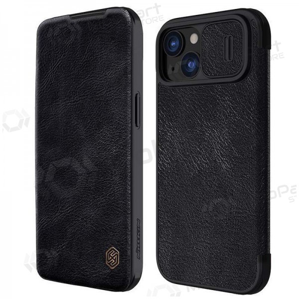 Θήκη Apple iPhone 14 Pro - Nillkin Leather (μαύρη)