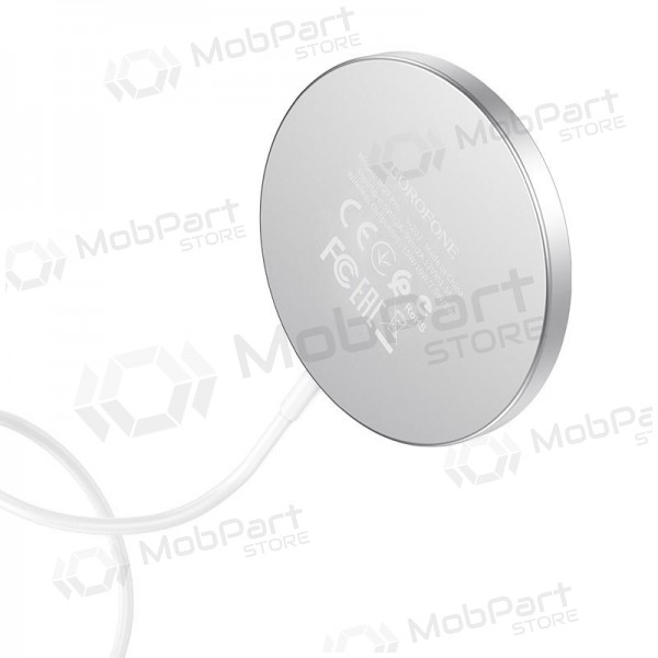 Φορτιστής ασύρματος Borofone BQ9 Pro Original Magnetic (10W) (ασήμι)