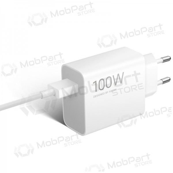 Φορτιστής τηλεφώνου Xiaomi Charging Combo BHR095VEU 100 W USB-A με καλώδιο USB-C λευκό