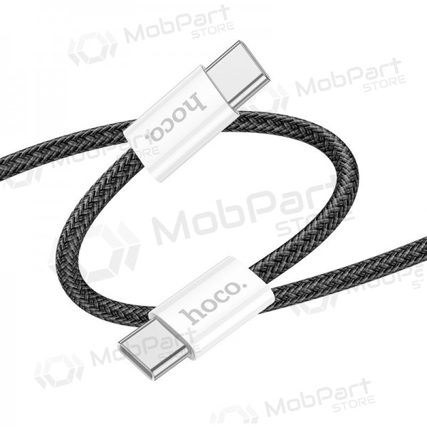USB καλώδιο Hoco X104 60W USB-C to USB-C 2.0m μαύρος