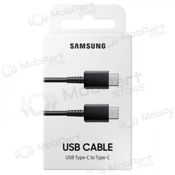 USB καλώδιο γνησια Samsung EP-DA705 Type-C-Type-C 1.0m στη συσκευασία μαύρος