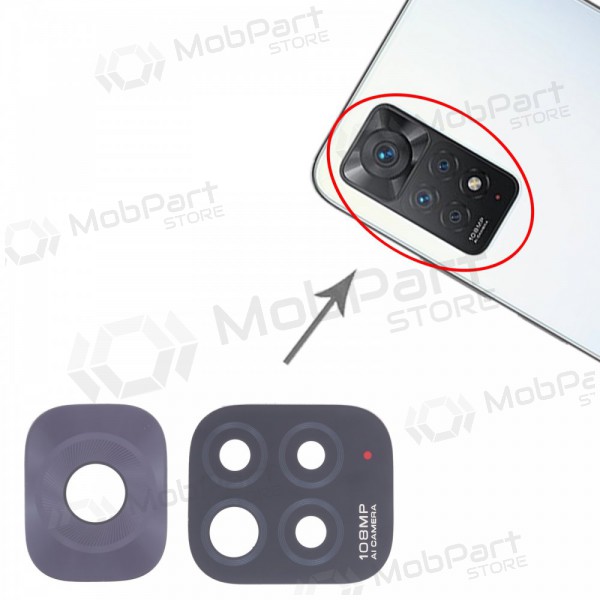 Xiaomi Redmi Note 11 Pro 4G (Global) τζαμάκι κάμερας 108MP (only lens 2pcs)