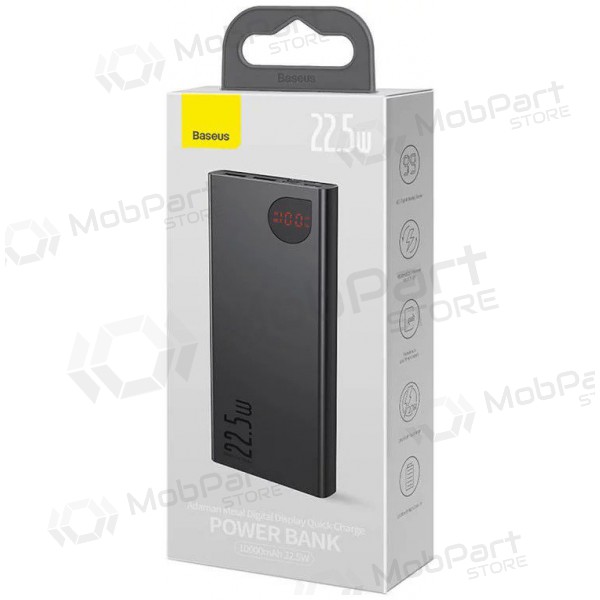 Εξωτερική μπαταρία Power Bank Baseus Adaman 22.5W 10000mAh μαύρος PPAD070001
