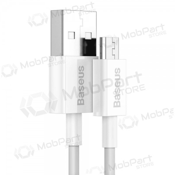 Καλώδιο USB Baseus Superior microUSB 2A 2.0m (λευκό) CAMYS-A02