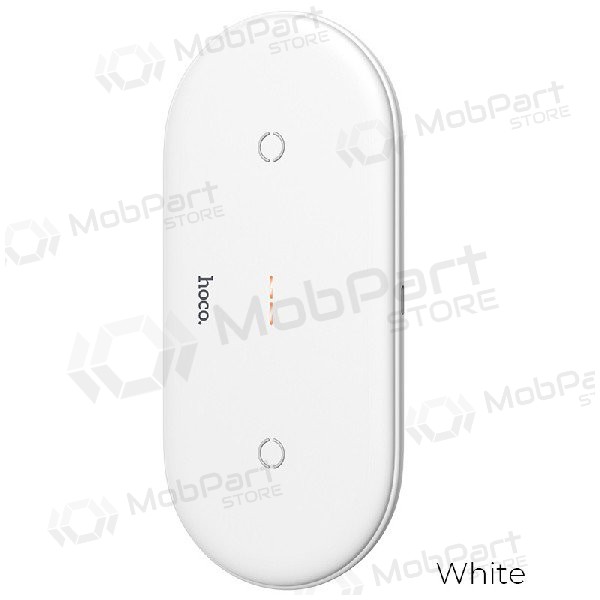 Ασύρματος φορτιστής HOCO CW23 Dual Power FastCharge (άσπρο)