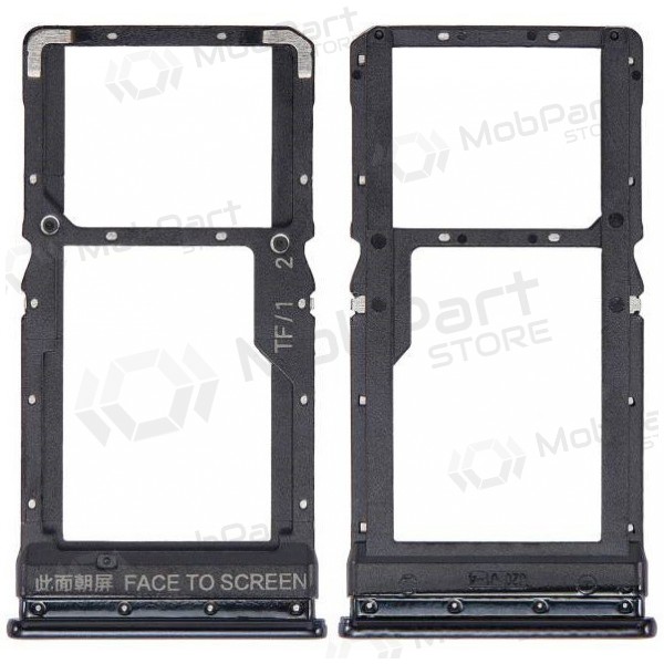 Xiaomi Poco X3, X3 NFC, X3 Pro θήκη κάρτας SIM (μαύρο) (πρωτότυπο)