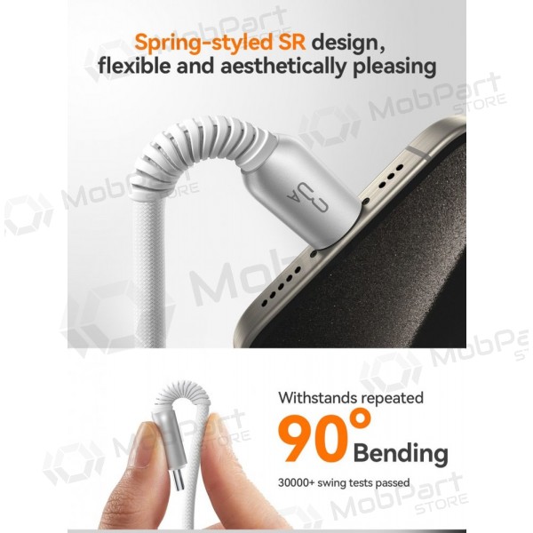 USB καλώδιο Joyroom S-A51 USB-A to Lightning 3A 1.2m γκρί
