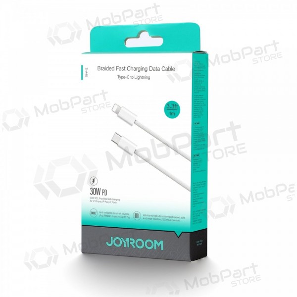 USB καλώδιο Joyroom S-A45 USB-C to Lightning 30W 1.2m άσπρο