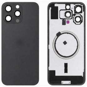 Πίσω κάλυμμα Apple iPhone 16 Pro Max (μαύρο) (Premium)