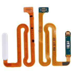 Samsung A135 / A137 Galaxy A13 fingerprint, on / off καλωδιο κουμπιου λειτουργιας (άσπρο) (service pack) (γνησια)