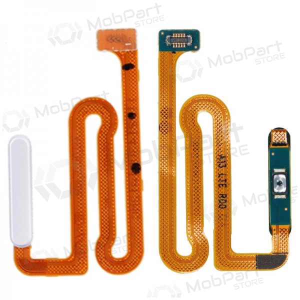 Samsung A135 / A137 Galaxy A13 fingerprint, on / off καλωδιο κουμπιου λειτουργιας (άσπρο) (service pack) (γνησια)