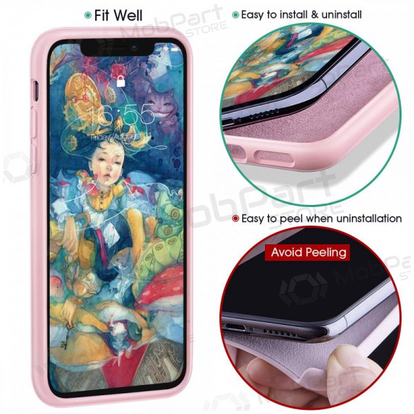 Θήκη Apple iPhone 13 Pro Max - Liquid Silicone 1.5mm (ροζ)