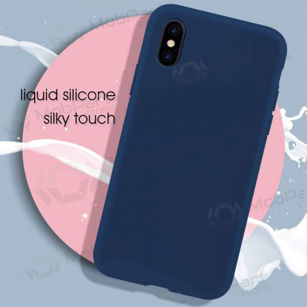 Θήκη Apple iPhone 13 mini - Liquid Silicone 1.5mm (σκούρο μπλε)